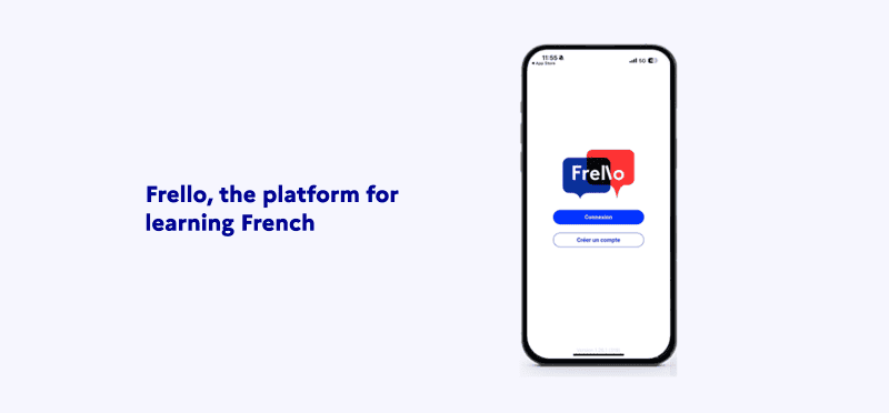 Frello, the plateform for learning French