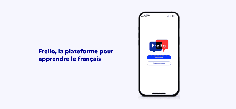 Visuel de l'application mobile Frello